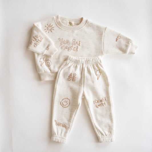 You Are Magic Mini's Sweat Set