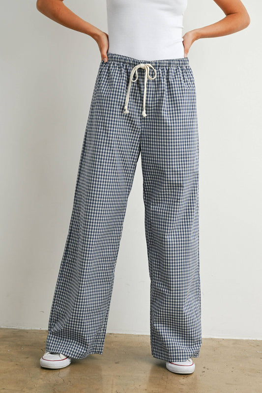 Adjustable Tie-Front Pants