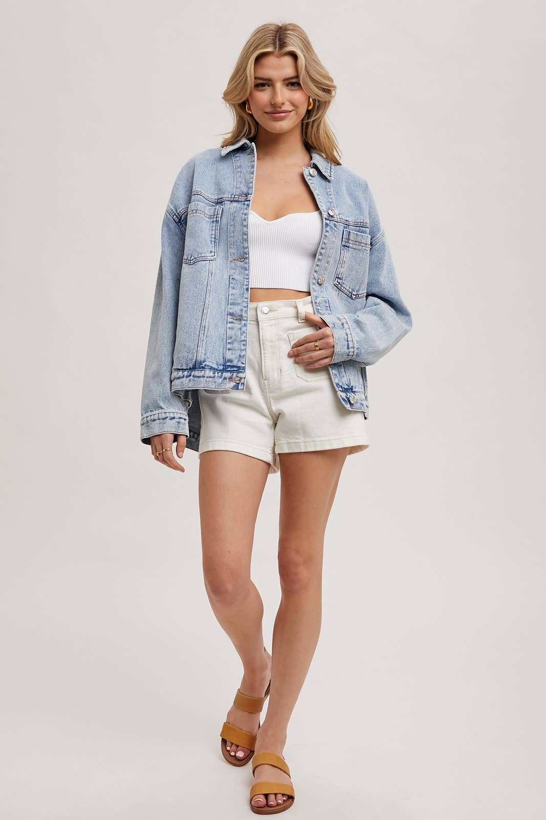 Denim Oversized Jacket