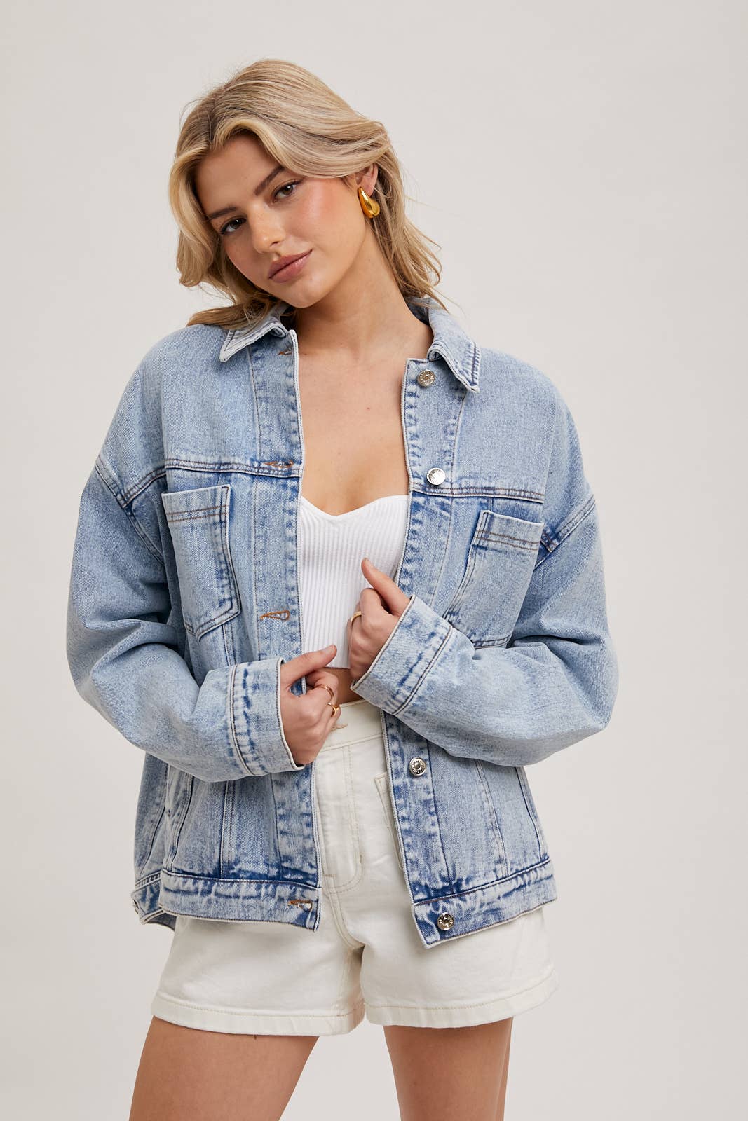 Denim Oversized Jacket