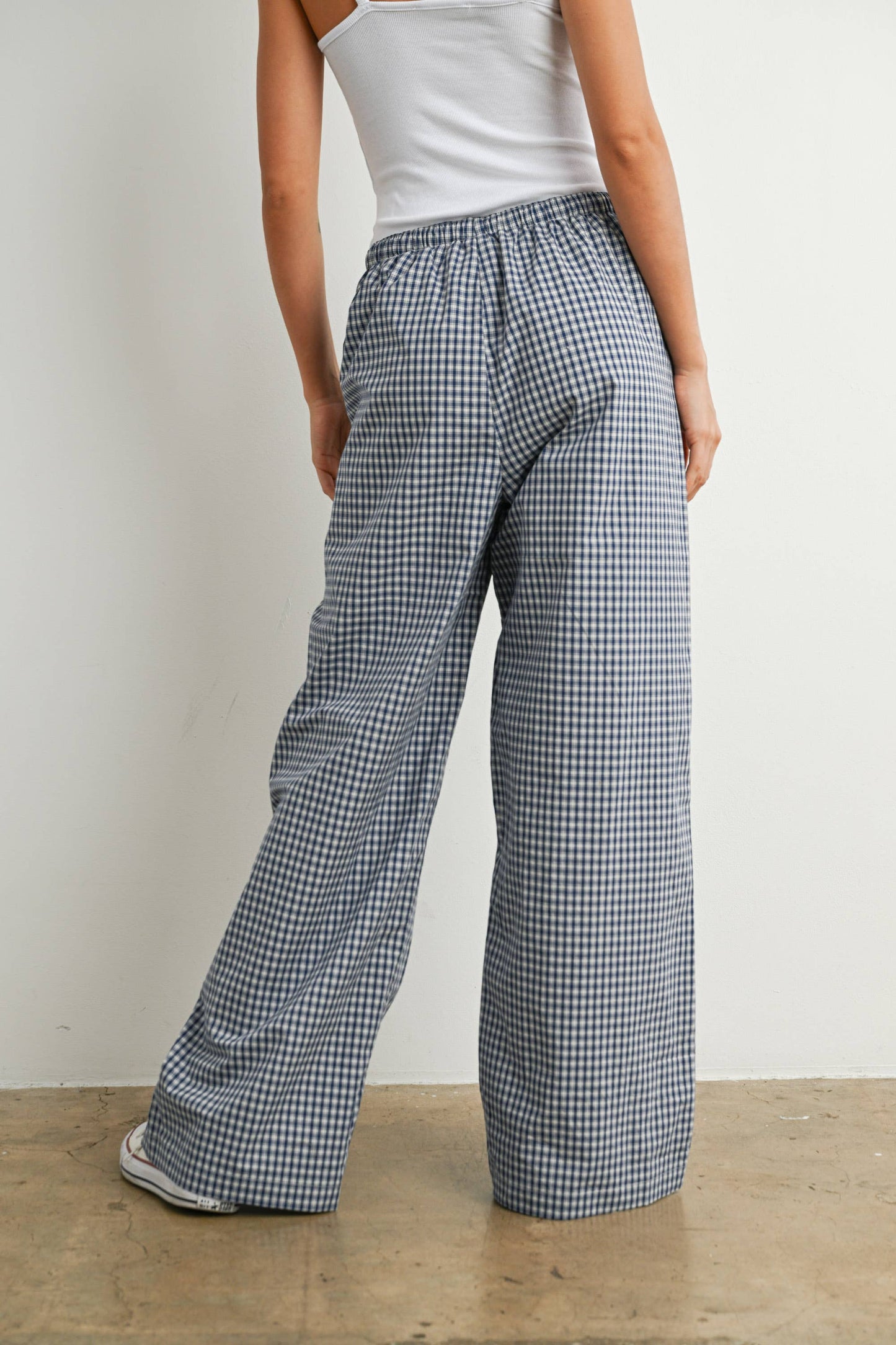 Adjustable Tie-Front Pants