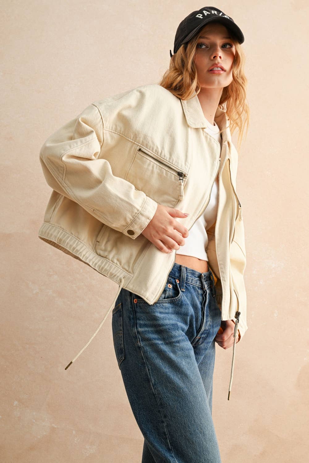 Cotton Moto Jacket