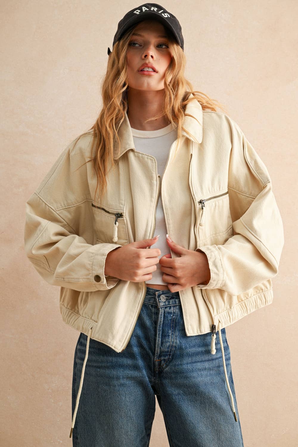 Cotton Moto Jacket