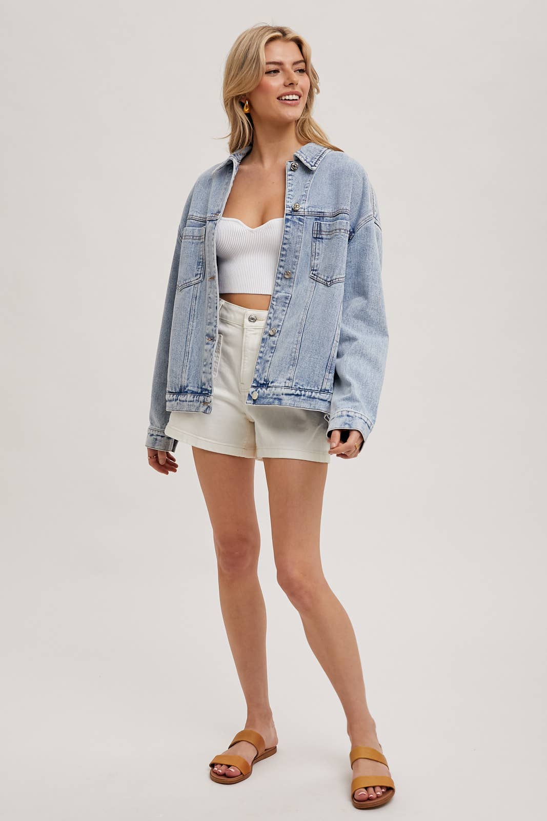 Denim Oversized Jacket