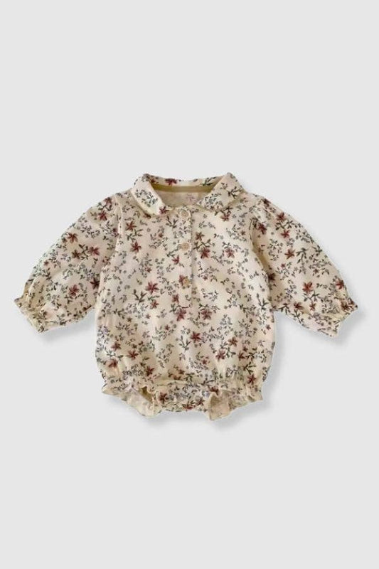 Coastal Floral Bubble Shirt