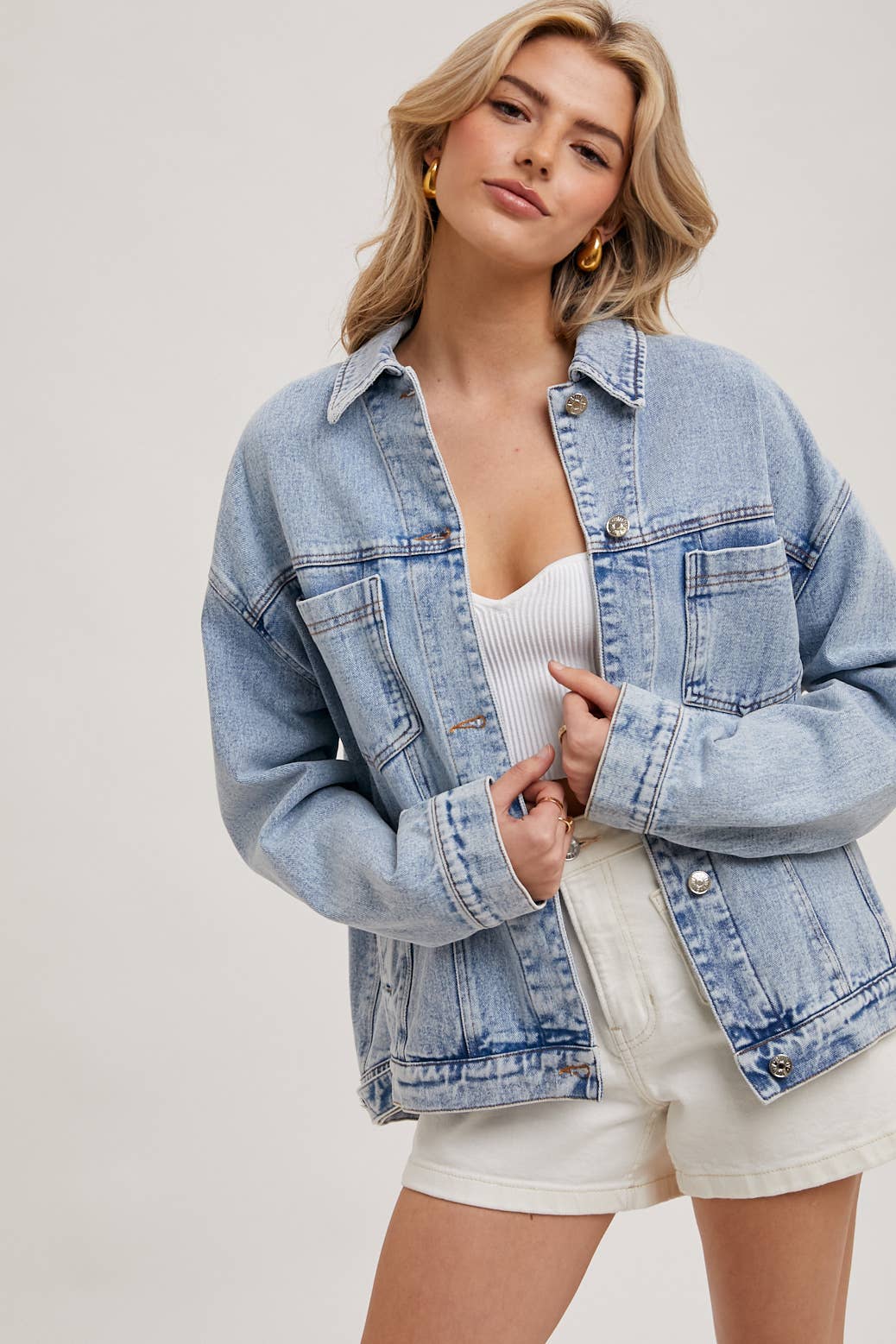 Denim Oversized Jacket